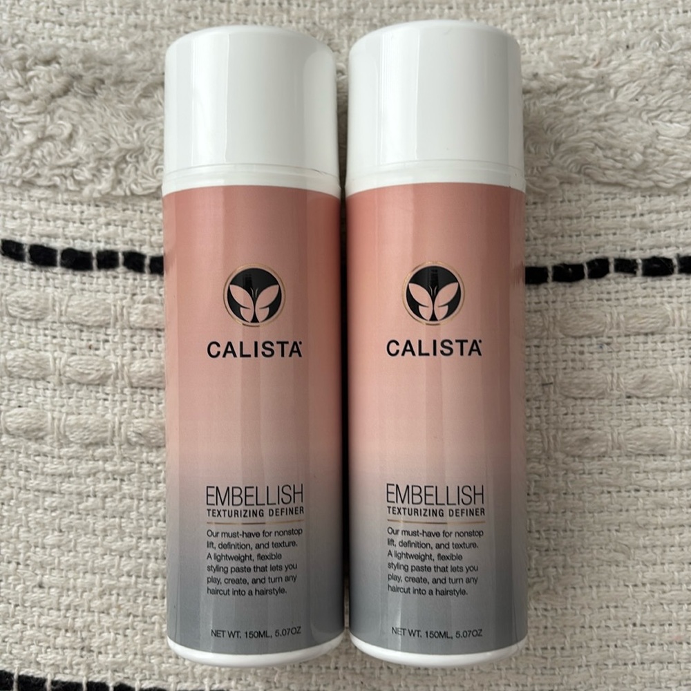 Calista Embellish Texturizing Definer Cream.